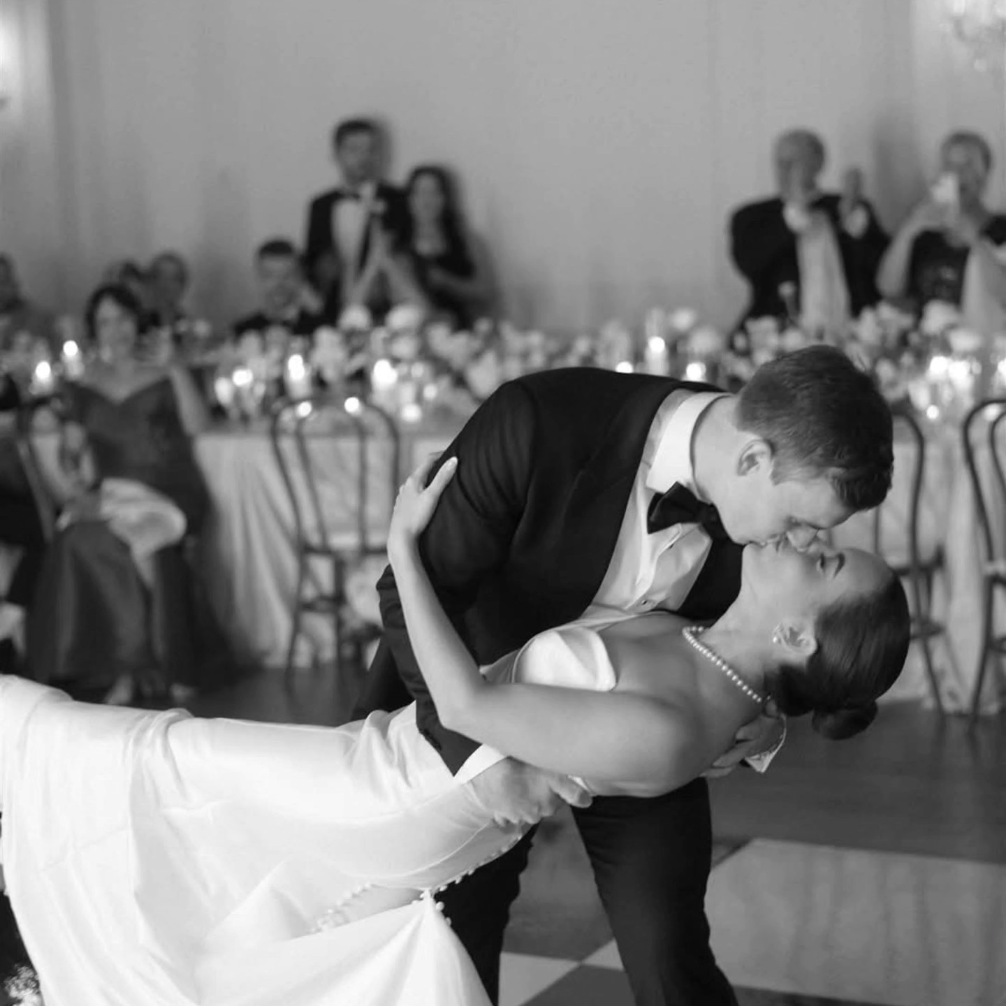 ✨ Here's to forever! 🖤 
.
.
Venue: @theclubofknights
Planner: @amandagrahamevents
Photo: @nadiadiaznaval
Video: @melsfilms
Makeup & Hair: @madeyoulookk @myl.bridal
DJ & Photobooth: @visiondis
Content Creator: @contentconamor
Signage: @miamiwritesco
Rentals: @contempolinens & @simplerustic
Disco Ball: @madoddevents
Coffee Station: @aromaespressocappuccinobar
Musicians: @elegantmusicians
Dance Floor: @wrapmyfloor
.
.
.
.
#MiamiWeddings #UnderTheDiscoBall #TimelessLove